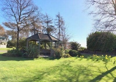 Rays of Sun on the Summer House