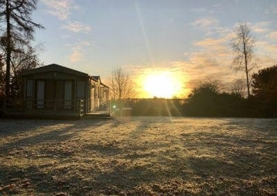 Warren Forest Park sunset