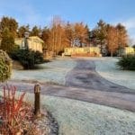 Frosty Outside Covered in Ice