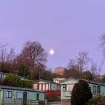 Houses with the Moon in the Sky