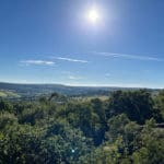 Sunrise View at the forest Park