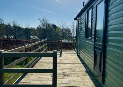 Deck Area View - 3 The Larches | Warren Forest Park