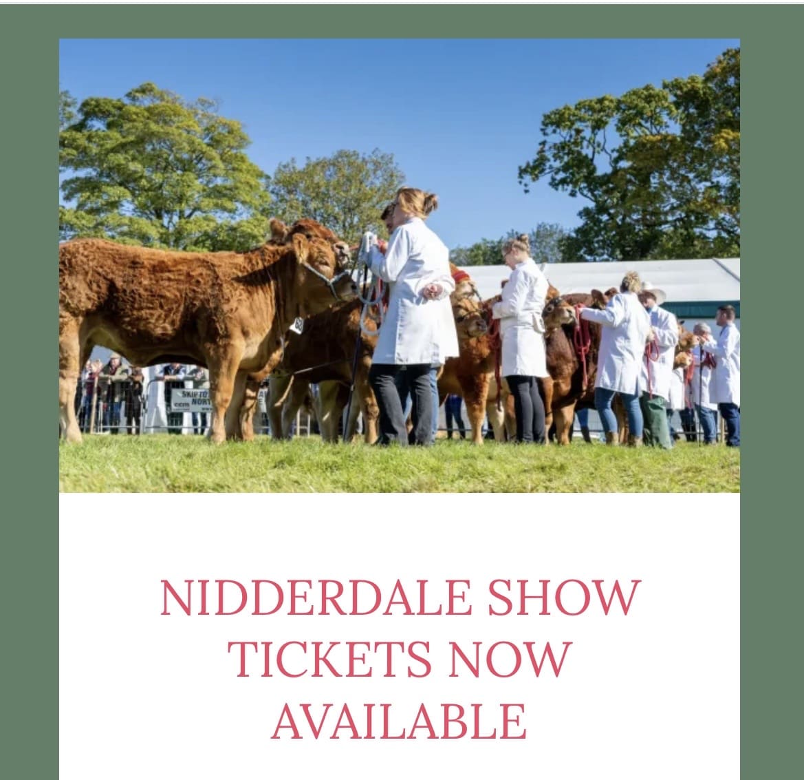 The Annual Nidderdale Show